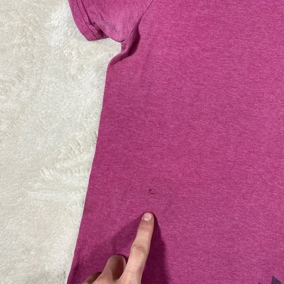 Pink Roxy Tee Shirt - Picture 6 of 8